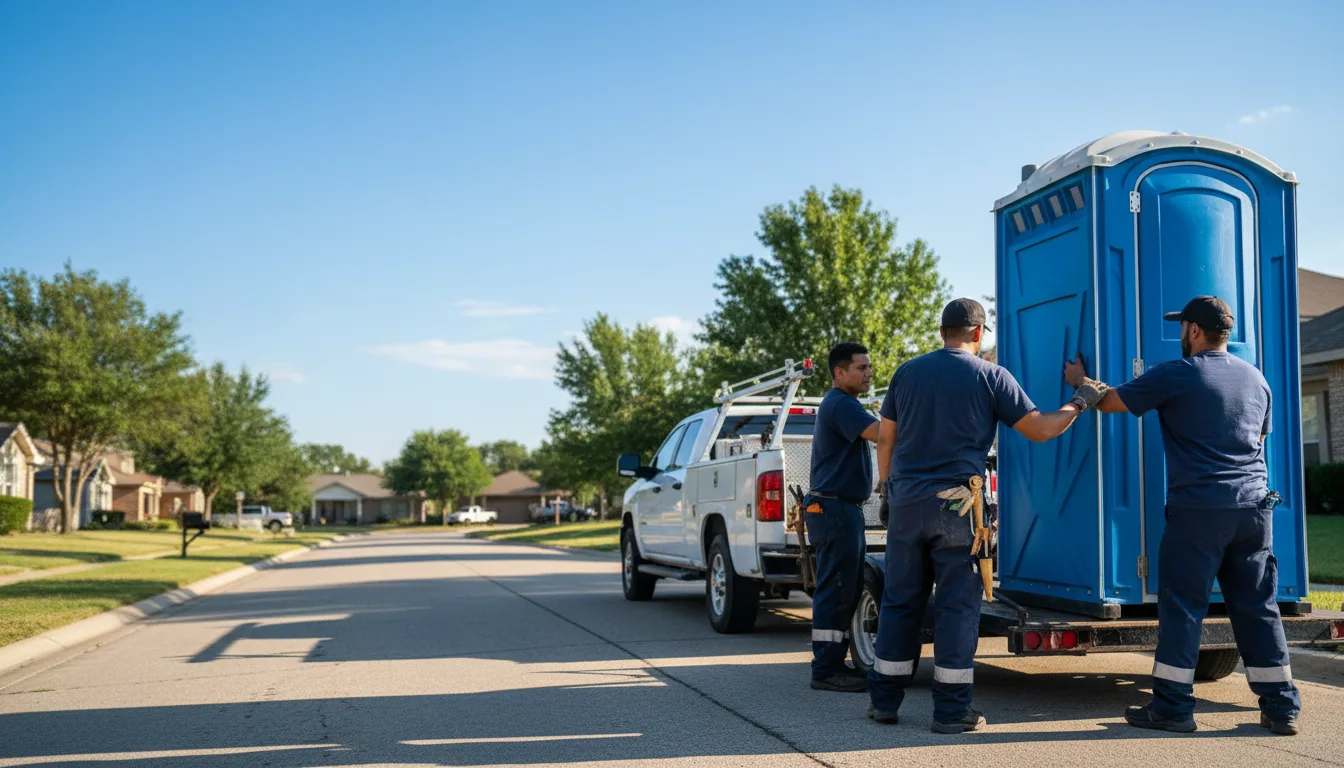 Portable Toilet Rental in Jena, LA near me
